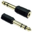 6.35mm Stereo to 3.5mm Stereo Adapter