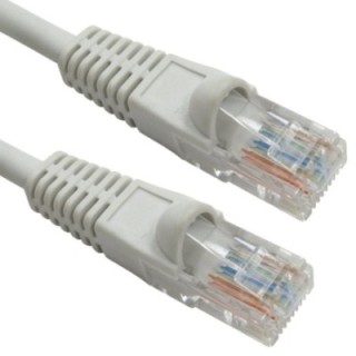 3m Snagless Cat5e LSZH Patch Cable - Grey