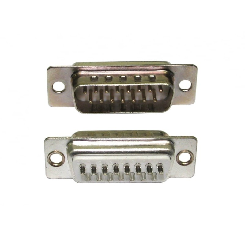 D15 Male Connector (Solder Type)