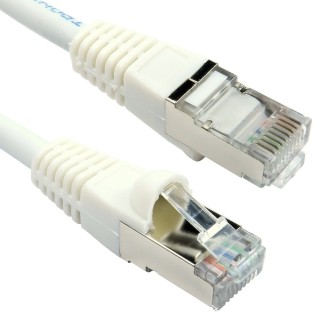 1m Cat6A Patch Cable - White