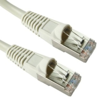 5m Shielded Cat5e Patch Cable - Grey