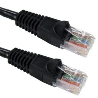 0.5m Snagless Cat6 Patch Cable - Black