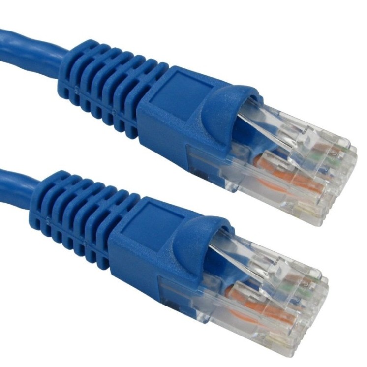 1m Snagless Cat6 Patch Cable - Blue