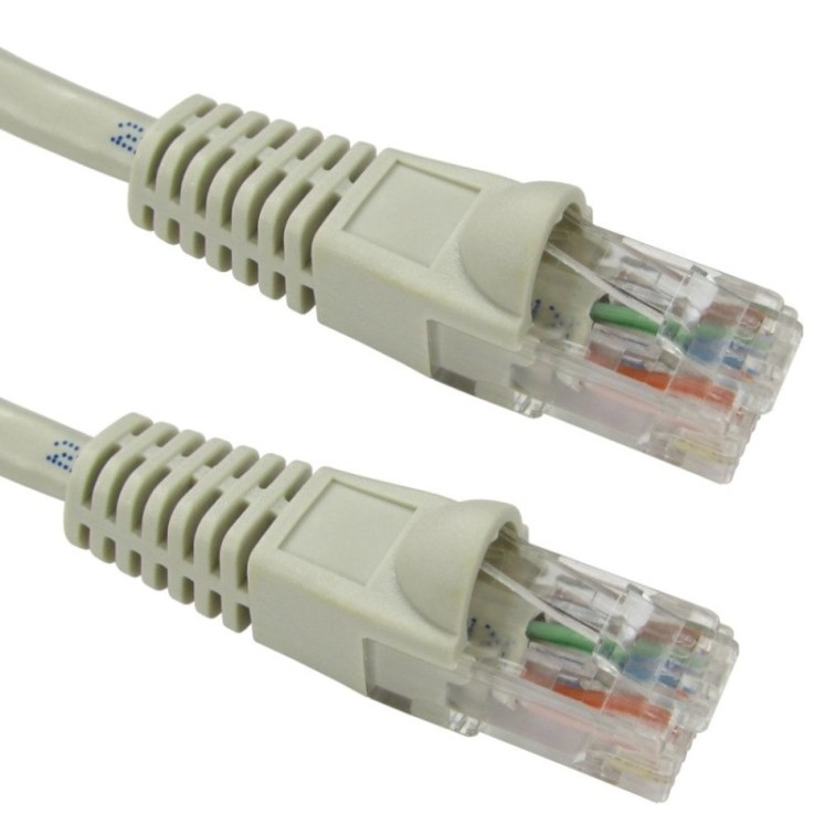 2m Snagless Cat6 Patch Cable - Grey