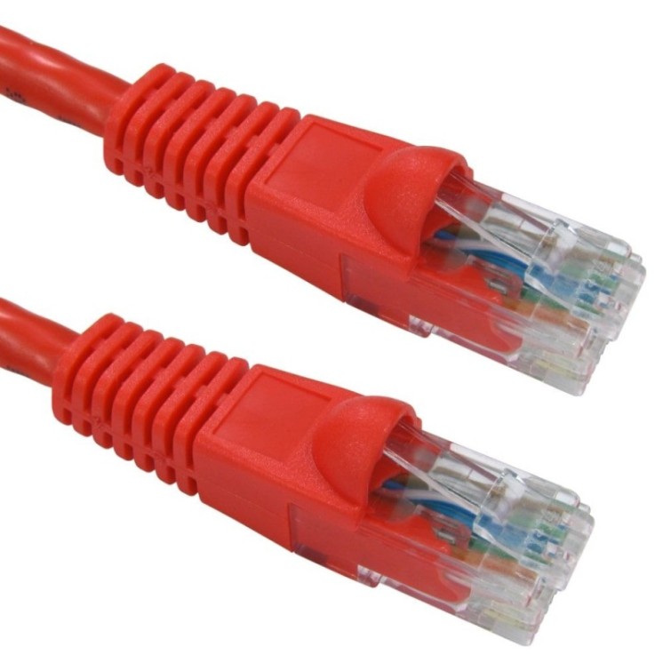 2m Snagless Cat6 Patch Cable - Red