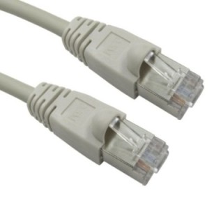5mtr LSZH Snagless Shielded Cat6 Patch Cable - Grey