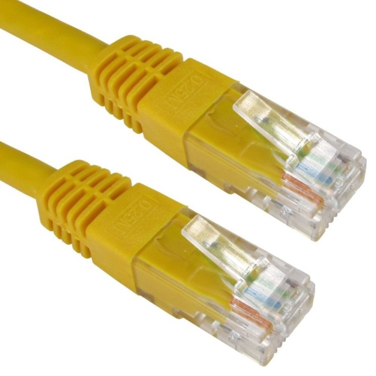 5m Cat6 Patch Cable - Yellow