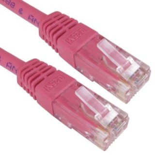 7m Cat6 Patch Cable - Pink