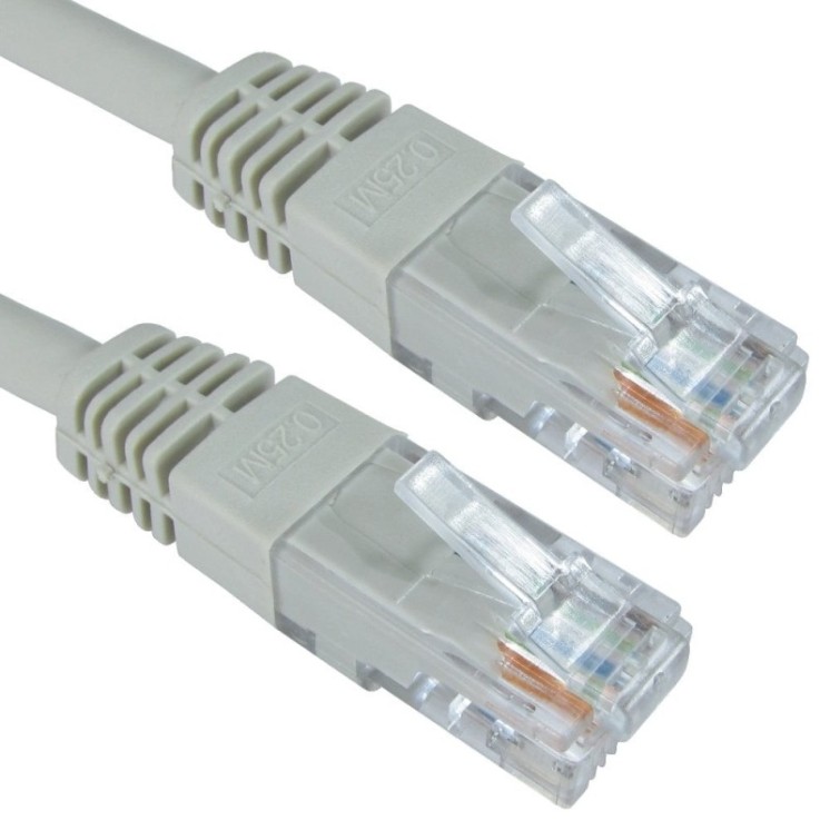 25m Cat6 Patch Cable - Grey