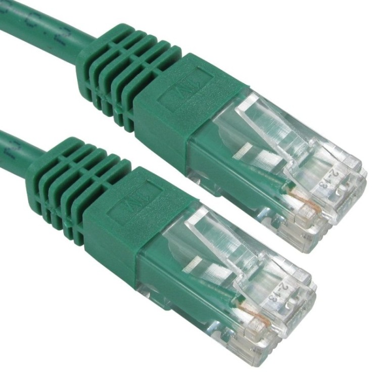 1.5m Cat5e Patch Cable - Green