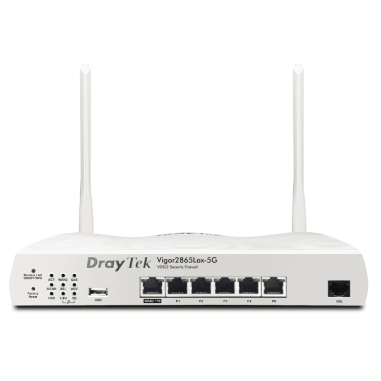 VDSL Router with Wi-Fi 6 & 5G/LTE Modem