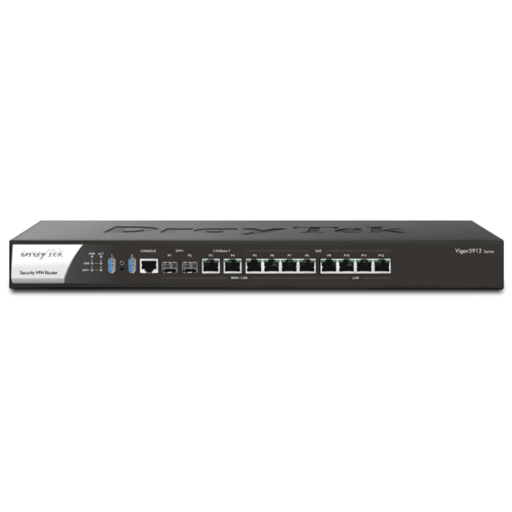12Gb Enterprise Grade High-Performance VPN Router with Multi-WAN Load-Balance and Failover Capabilities