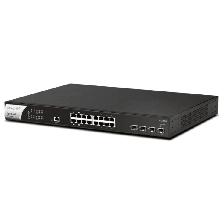 16 x 2.5 GbE Ports (4 PoE++ / 12 PoE+) & 4 x 10Gbps SFP+ Layer 2+ Manged Switch