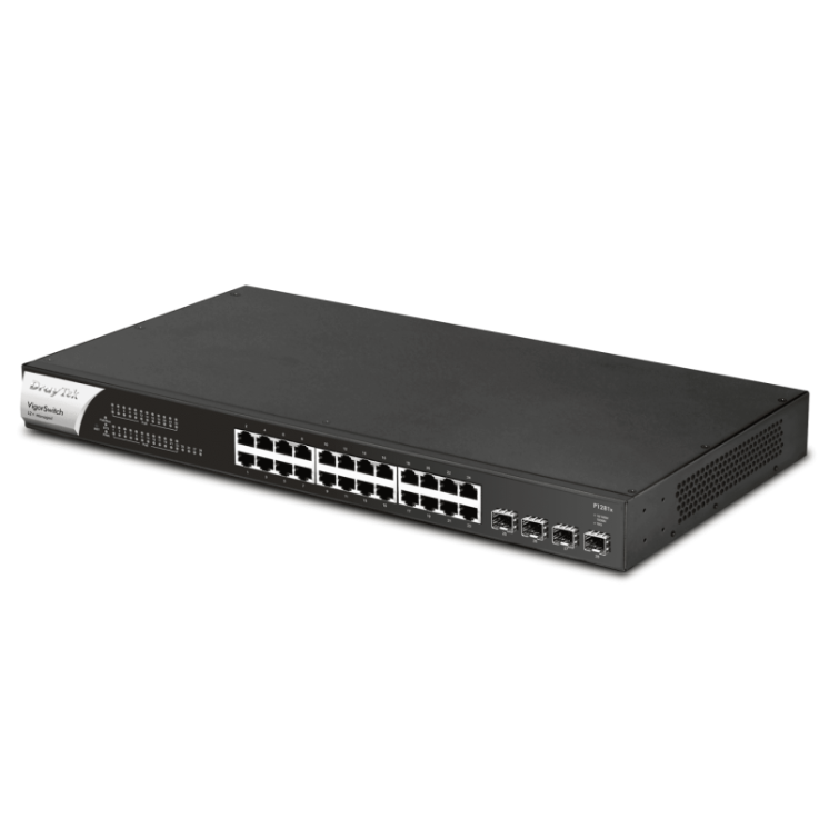 24 x GbE PoE+ ports & 4 x 10Gbps SFP+ smart switch. 140W PoE budget
