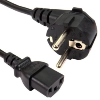 5m Euro Plug to C13 Mains Lead