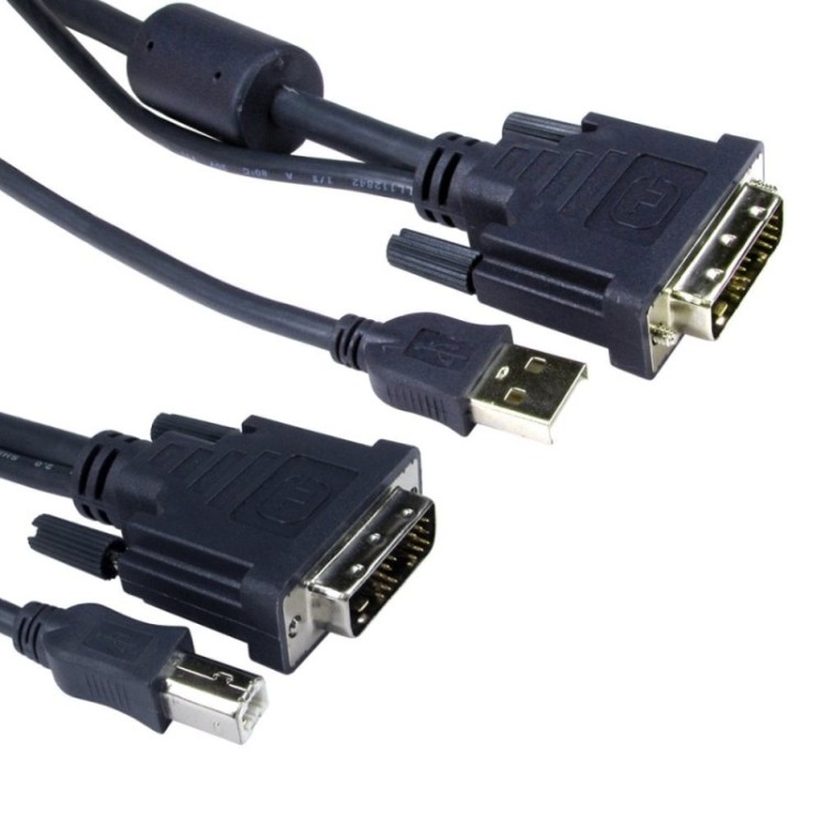 3m DVI-D & USB KVM Cable