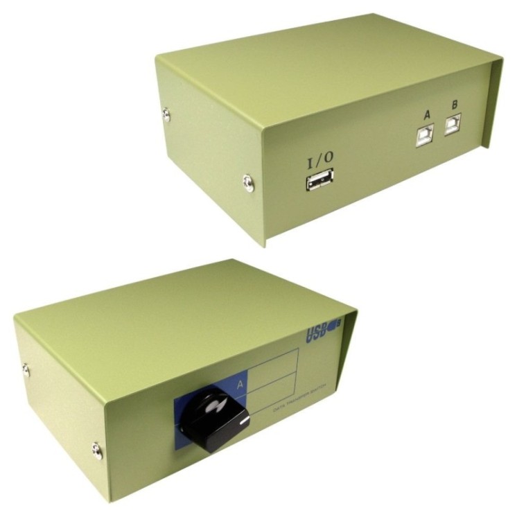 2 Port USB Switch Box