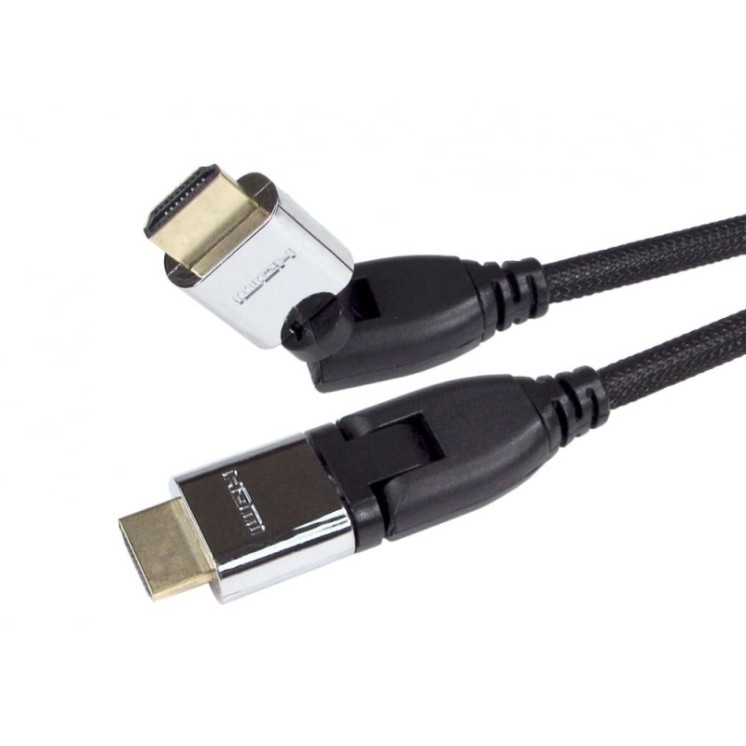 3m HDMI Cable with Swivel & Rotate Connectors