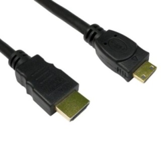 2m HDMI (A) to Mini HDMI (C) Hi-Speed with Ethernet Cable
