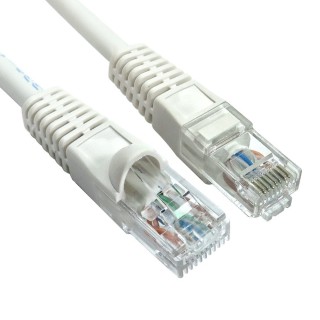10m Snagless Cat6 LSZH Patch Cable - White