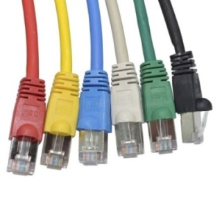 20mtr LSZH Snagless Shielded Cat6 Patch Cable - Yellow