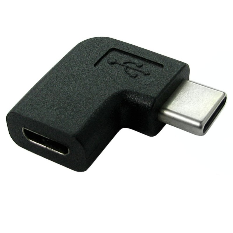 USB Type C to Micro B Angled Adapter