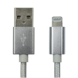 USB 2.0 A to Lightning Braided Cable (MFI Certified)