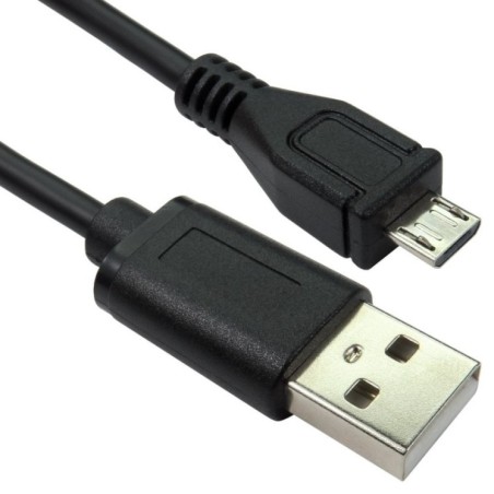 1m USB2.0 AM to MicroBM Cable - Antimicrobial