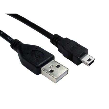 0.5m USB2.0 A to Mini B - Black