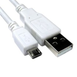 USB 2.0 Type A (M) to Micro B (M) Data Cable