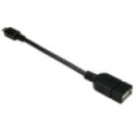 USB 2.0 Micro B (M) to Type A (F) OTG Cable
