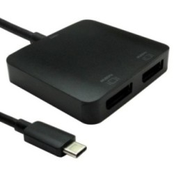 USB C DisplayPort MST Adapter (Dual 4K)