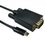 USB C to VGA 1080P 60HZ 1MTR