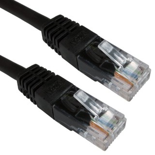 15m Cat6 Patch Cable - Black