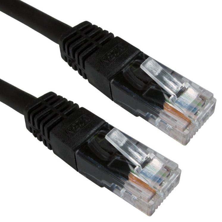 20m Cat6 Patch Cable - Black