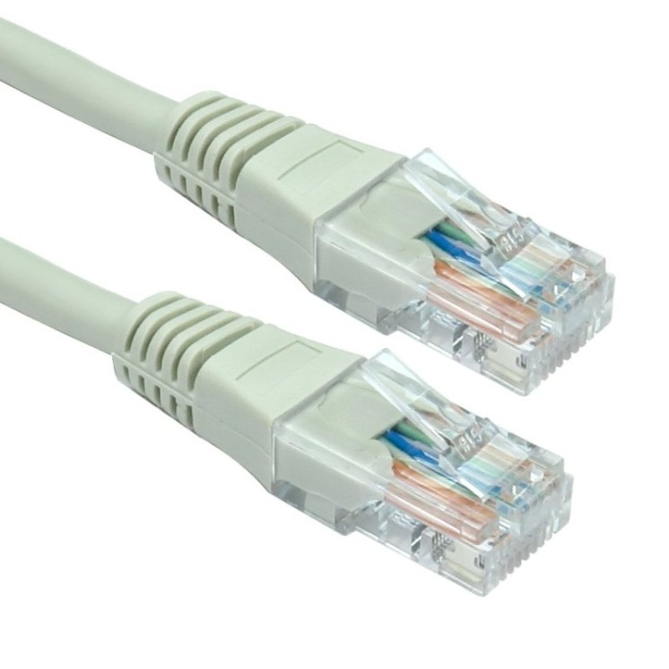 0.25m Cat5e Patch Cable - Grey