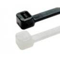 160mm x 4.8mm Black Cable Ties - 100 Pack