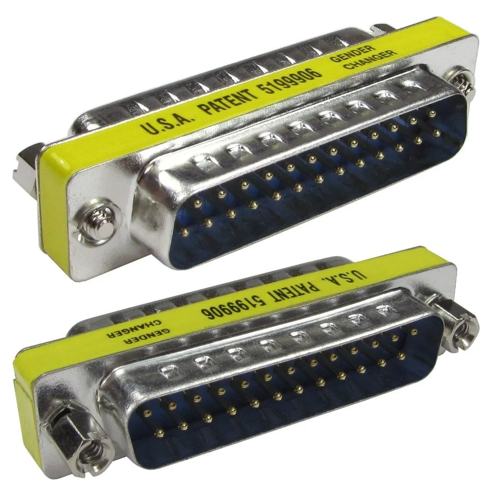 D25 (M) to D25 (M) Slimline Gender Changer