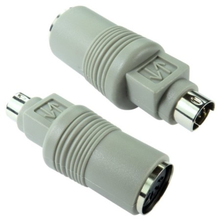 6 Pin Mini-DIN (M) to 5 Pin DIN (F) Keyboard Adapter