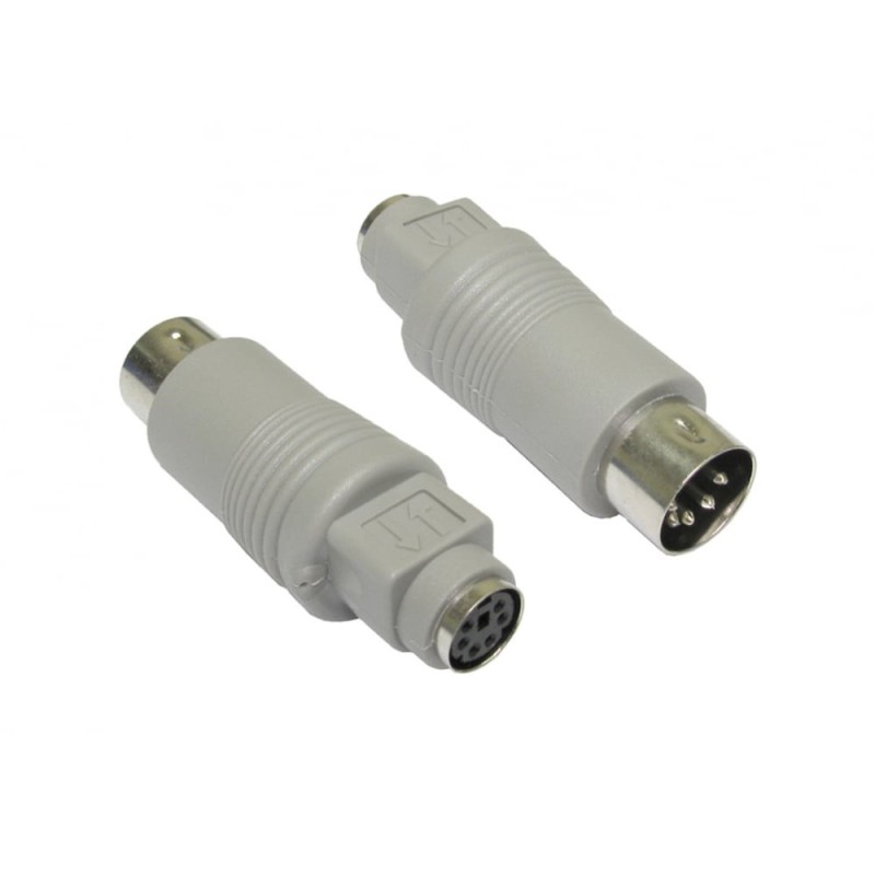 6 Pin Mini-DIN (F) to 5 Pin DIN (M) Keyboard Adapter