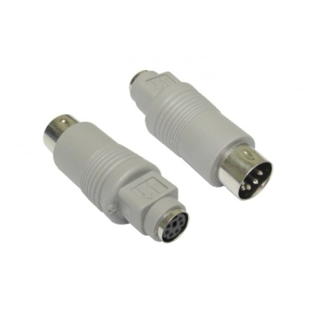 6 Pin Mini-DIN (F) to 5 Pin DIN (M) Keyboard Adapter