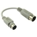 6 Pin Mini-DIN (F) to 5 Pin DIN (M) Keyboard Adapter