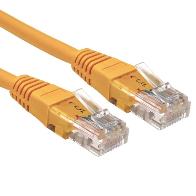 4m Cat5e Patch Cable - Yellow