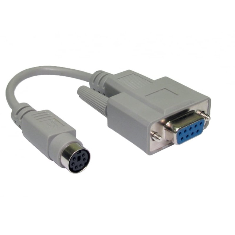 PS/2 (F) to Serial (F) Mouse Leaded Adapter