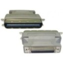 SCSI 1-2 50 Pin Centronic (M) to Half Pitch 50 (F) Adapter