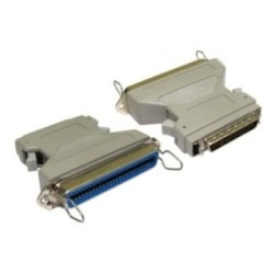 SCSI 1-2 50 Pin Centronic (F) to Half Pitch 50 (M) Adapter