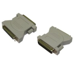 SCSI 1-2 D25 (M) to Half Pitch 50 (F) Adapter