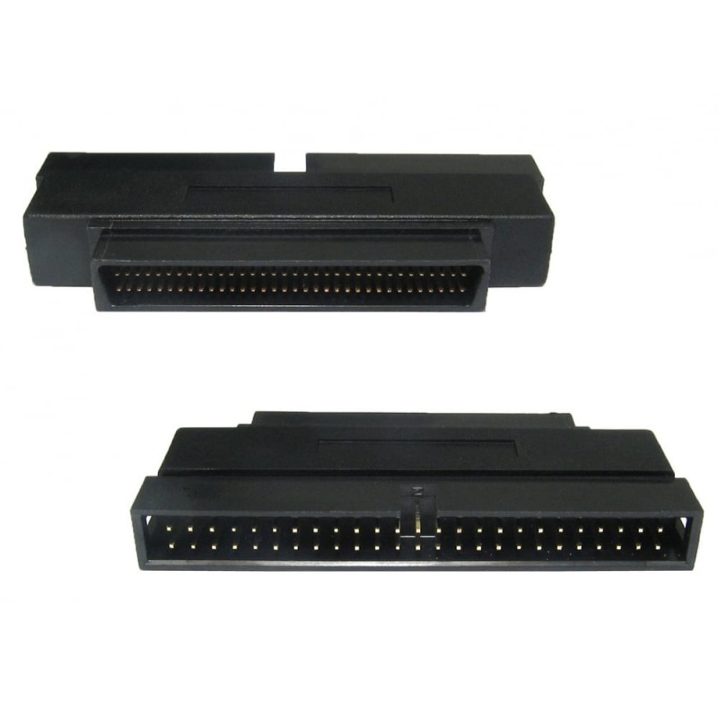 SCSI 2-3 50 Pin IDC to Half Pitch 68 (M) Adapter
