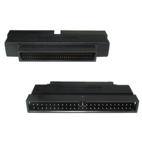 SCSI 2-3 50 Pin IDC to Half Pitch 68 (M) Adapter