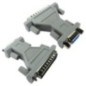 D9 (F) to D25 (M) Serial Adapter